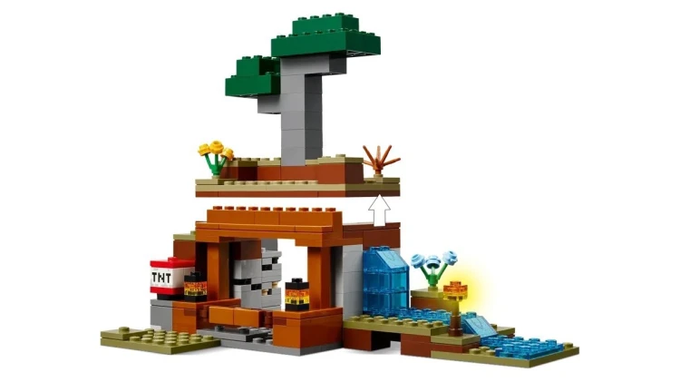 LEGO Minecraft 21269 - Wyprawa do pancernikowej kopalni