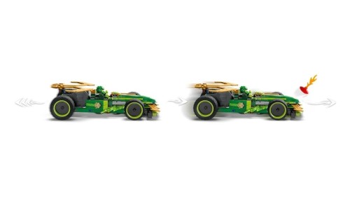 LEGO Ninjago 71828 - Samochód wyścigowy Lloyda z napędem typu pull-back