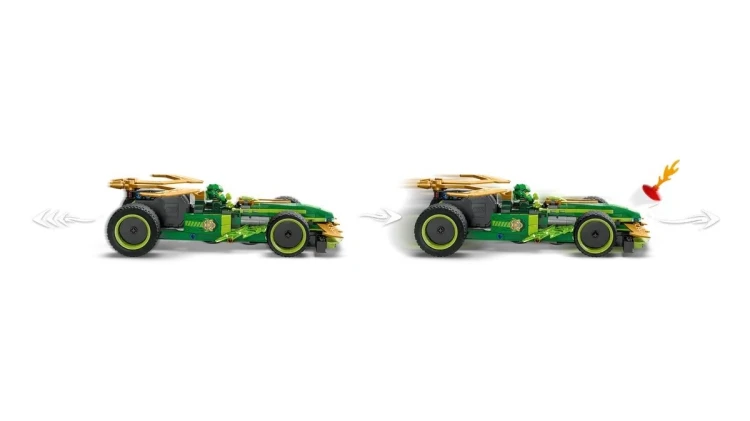 LEGO Ninjago 71828 - Samochód wyścigowy Lloyda z napędem typu pull-back