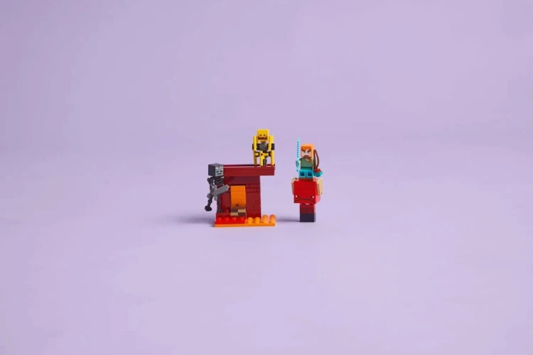 LEGO Minecraft 21266 - Bitwa na moście Netheru