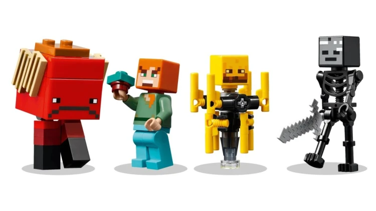 LEGO Minecraft 21266 - Bitwa na moście Netheru