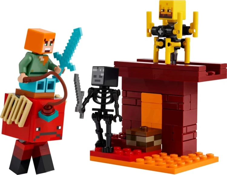 LEGO Minecraft 21266 - Bitwa na moście Netheru