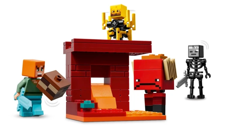 LEGO Minecraft 21266 - Bitwa na moście Netheru