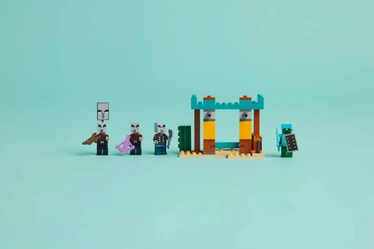 LEGO Minecraft 21267 - Pustynny patrol złosadników