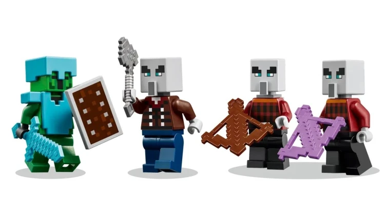 LEGO Minecraft 21267 - Pustynny patrol złosadników