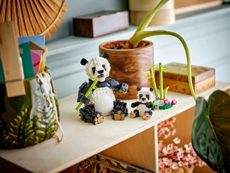 LEGO Creator 3w1 31165 - Dzikie zwierzęta: Rodzina pand