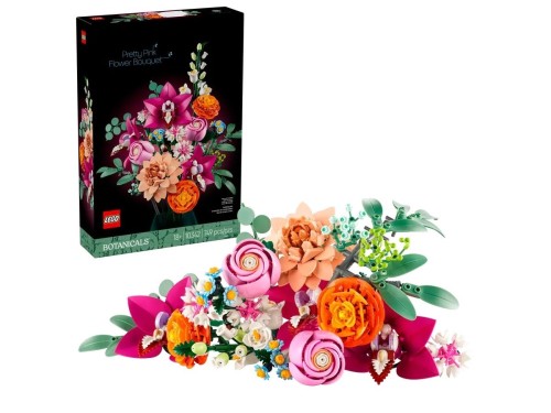 LEGO Botanical Collection 10342 - Piękny bukiet różowych kwiatów