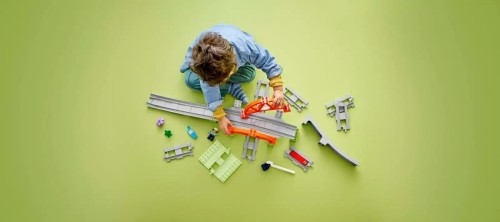 LEGO DUPLO TOWN 10426 Most i tory kolejowe - zestaw rozszerzający