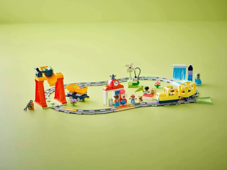 LEGO Duplo 10428 - Duży interaktywny pociąg miejski