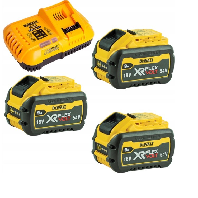 DeWALT DCB118X3-QW bateria/ładowarka do elektronarzędzi Zestaw bateria i ładowarka