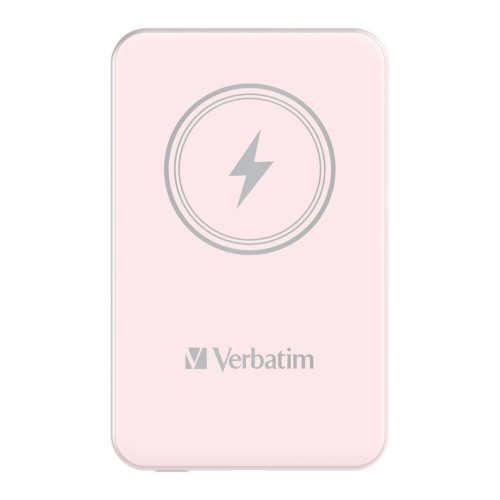 Verbatim Charge 'n' Go Litowo-polimerowy (LiPo) 5000 mAh Bezprzewodowe ładowanie Różowy