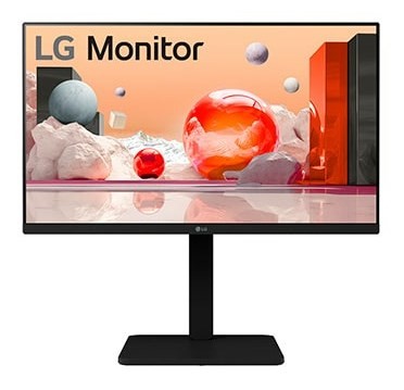 Monitor komputerowy LG 24BA450-B 60,5cm 1920x1080 px Full HD Czarny