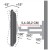 Techly ICA-LCD 2923B uchwyt do telewizorów 94 cm (37") Czarny