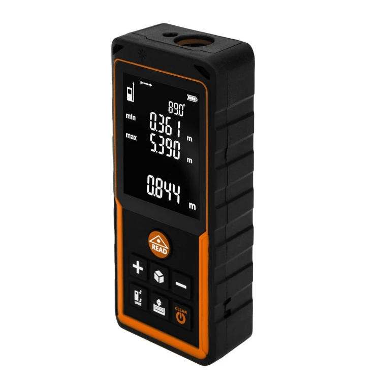 Dalmierz laserowy, zasięg 80 m, IP54