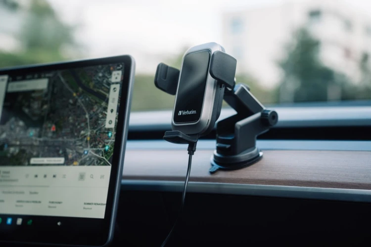 Verbatim FWC-03 Pro Qi Fast Wireless Autoladegerät retail Czarny