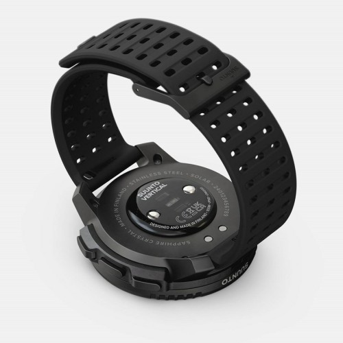 Zegarek sportowy Suunto Vertical Solar All Black 49mm Czarny