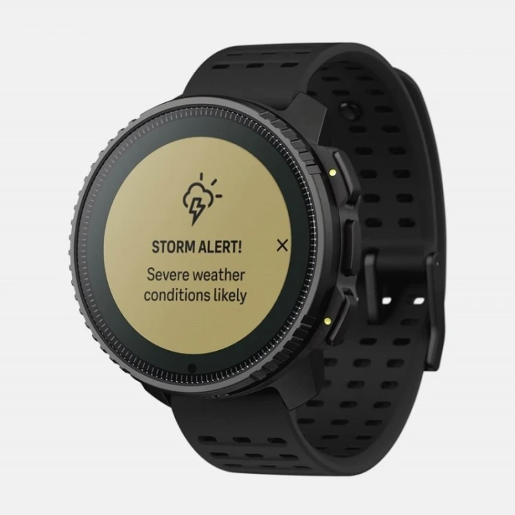 Zegarek sportowy Suunto Vertical Solar All Black 49mm Czarny