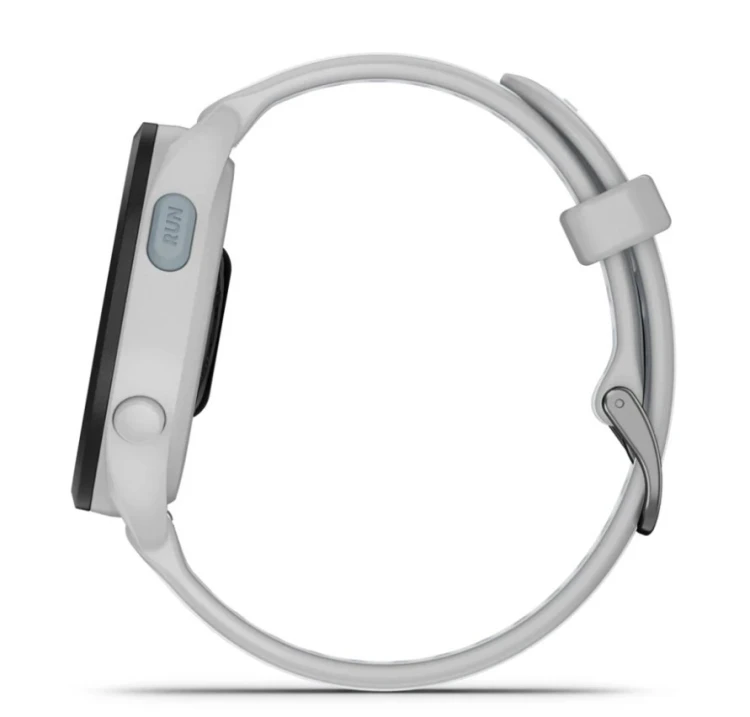 Zegarek sportowy Garmin Forerunner 165 AMOLED 43mm Whitestone
