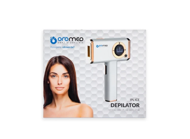 Depilator laserowy do włosów i ciała ORO-IPL ICE OROMED