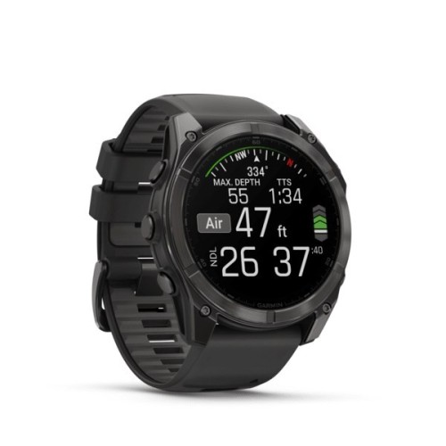 Zegarek sportowy Garmin Fenix 8 AMOLED Sapphire  51mm Czarny