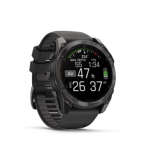 Zegarek sportowy Garmin Fenix 8 AMOLED Sapphire  51mm Czarny