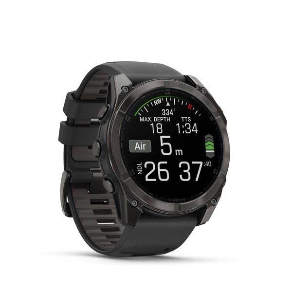 Zegarek sportowy Garmin Fenix 8 AMOLED Sapphire  51mm Czarny