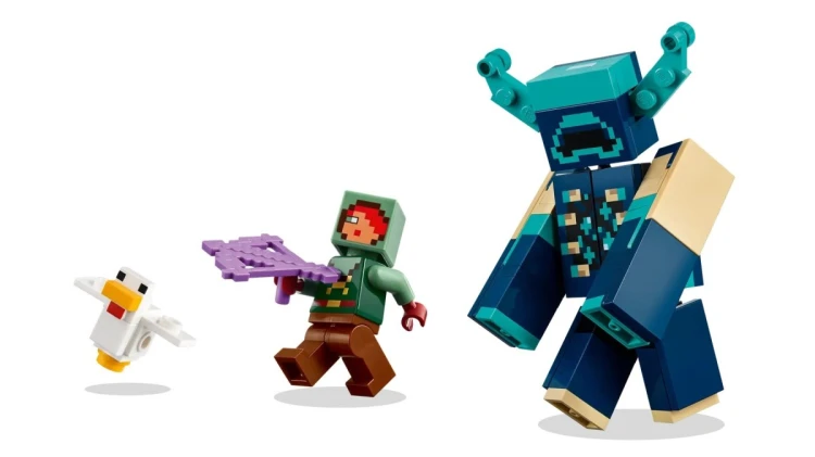 LEGO Minecraft 21274 - Spotkanie ze strażnikiem