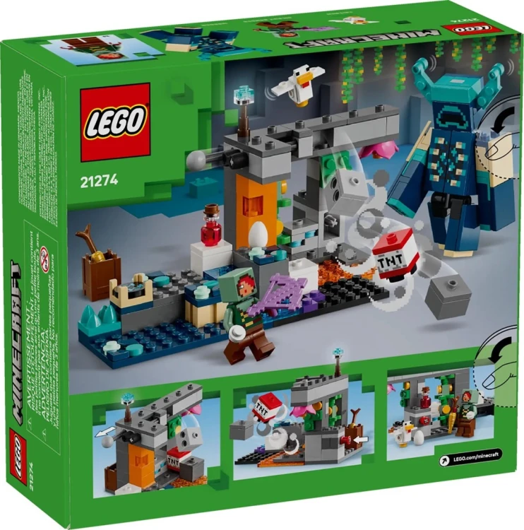 LEGO Minecraft 21274 - Spotkanie ze strażnikiem