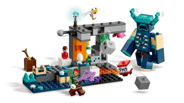LEGO Minecraft 21274 - Spotkanie ze strażnikiem