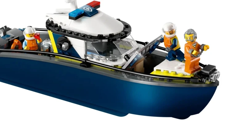 LEGO City 60456 - Pościg łodzią policyjną