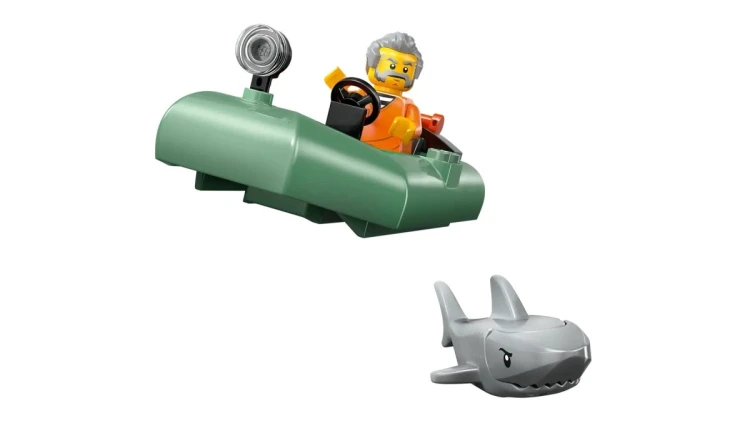 LEGO City 60456 - Pościg łodzią policyjną