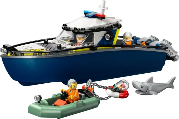LEGO City 60456 - Pościg łodzią policyjną