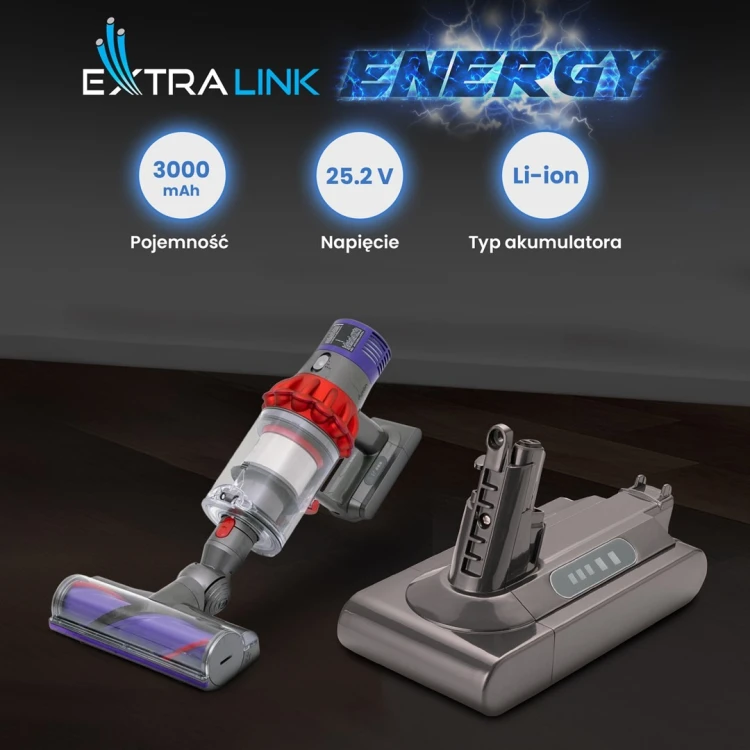 Bateria, akumulator do odkurzacza Dyson V10 25.2V 3000mAh