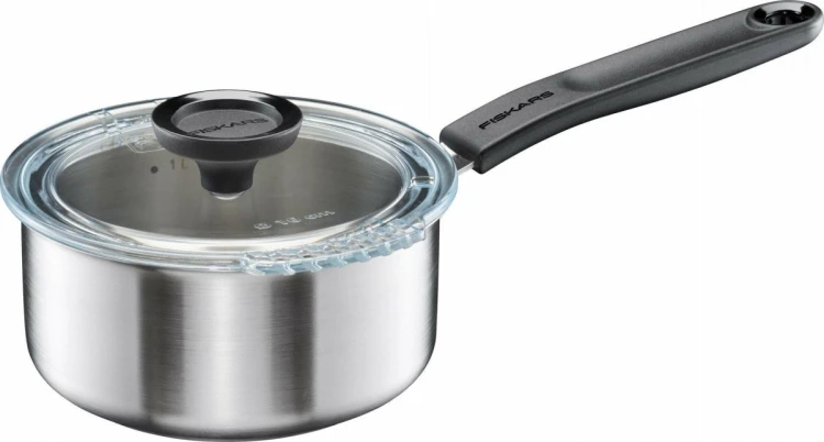 Rondel 1,5L stal nierdzewna z pokrywką Functional Form
