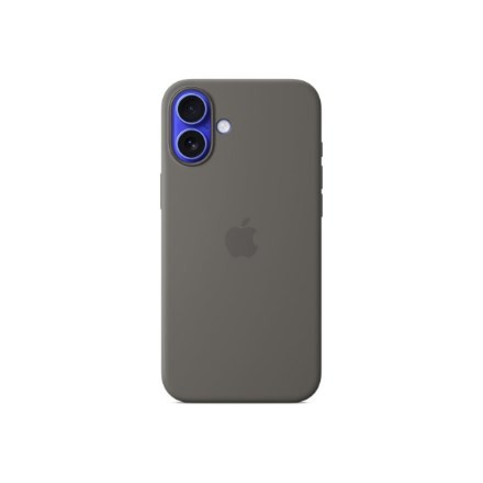 Etui Apple z MagSafe | Jabłko | iPhone 16 Plus | Silikon | Kamienny szary