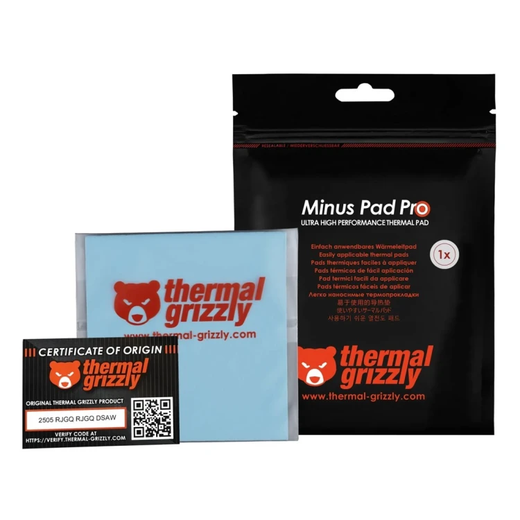 Termopad Thermal Grizzly Minus Pad Pro 100 x 100 x 2,0 mm