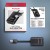 Obudowa SSD Axagon ADM2-AM USB-A 10Gbps - M.2 NVMe & SATA SSD adaptér, kabelis USB-A 10cm Czarny