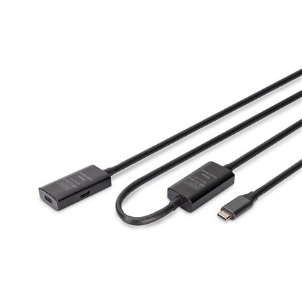 Digitus Aktywny przedłużacz USB 3.2 Gen1 5G, USB-C - USB-C, 10 m