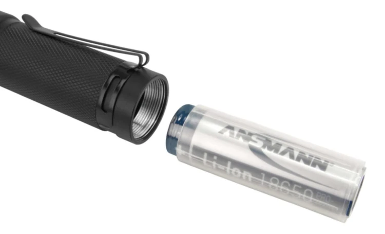 Ansmann T600FRB Czarny Latarka ręczna LED