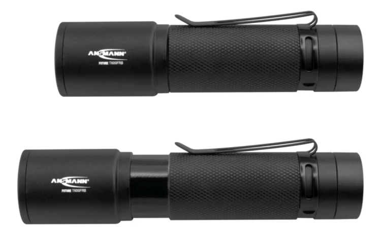Ansmann T600FRB Czarny Latarka ręczna LED