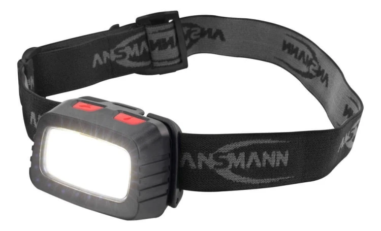Ansmann HD200B Czarny, Szary Latarka czołowa LED
