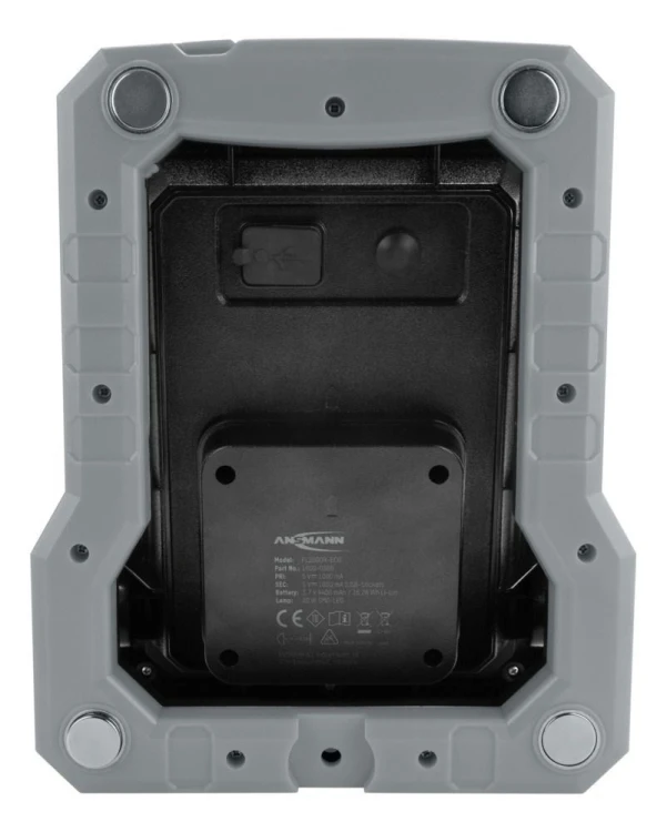 Ansmann WL2000R-ECO Czarny, Szary LED 48 W