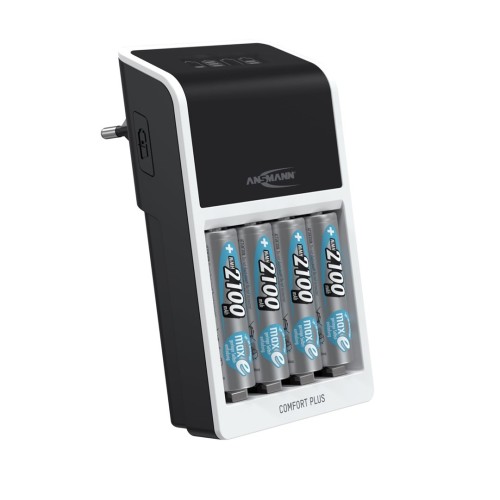 Ansmann Comfort Plus ładowarka z 4xAA2100 Akku 1001-0094-01