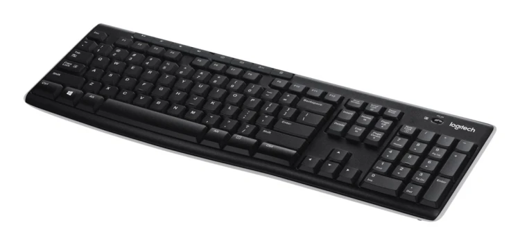 Klawiatura Logitech K270 (bezprzewodowa czarny USB) US