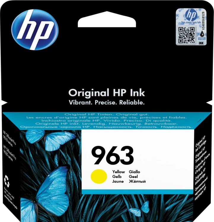 Tusz HP 963 żółty 3JA25AE#BGX