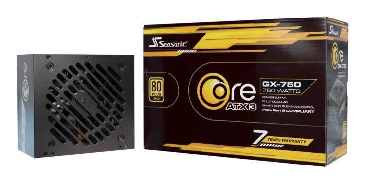 Zasilacz Seasonic 850W Core SRP-CGX851-A5A32SF ATX 3.1 80+ Gold