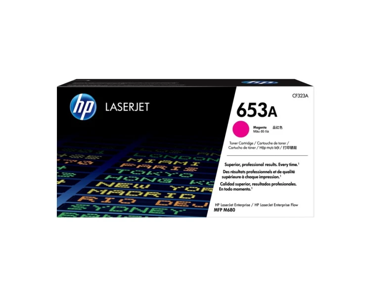 HP 653A oryginalny purpurowy toner LaserJet