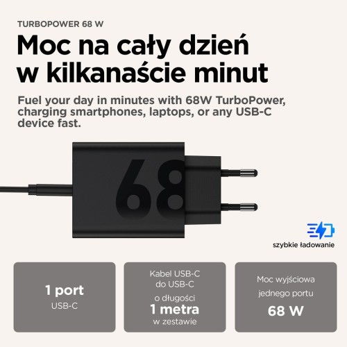 Motorola Ładowarka sieciowa 68 W