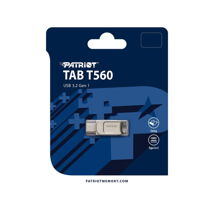 Patriot FLASHDRIVE Tab T560 128GB Dual USB 120MB/s