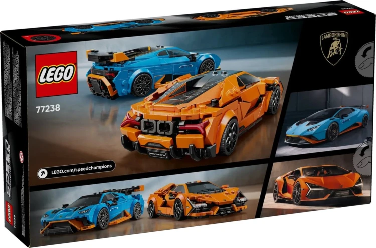 LEGO Speed Champions 77238 - Lamborghini Revuelto i Huracán STO